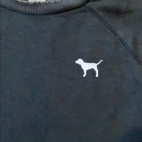 Charcoal grey Victoria Secret Pink crewneck! - Picture 2 of 3